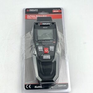 Triplett MS245 Moisture Meter Pin/Pinless for Wood & Building Materials Read